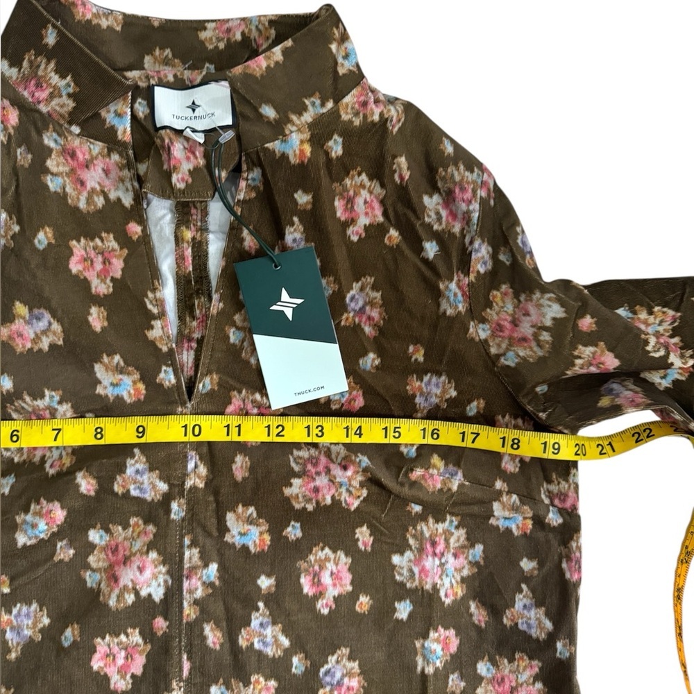 TUCKERNUCK Brown Hazel Bouquet
Corduroy Clifton Dress NEW - Picture 7 of 8